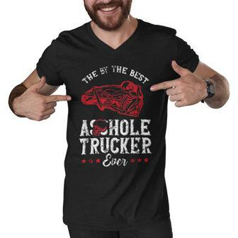 Trucker Trucker Accessories For Truck Driver Motor Lover Trucker _ V11 Men V-Neck Tshirt - Seseable