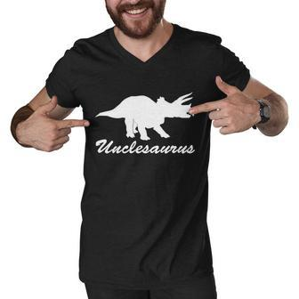 Unclesaurus V2 Men V-Neck Tshirt - Monsterry AU