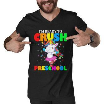 Unicorn Im Ready To Crush Preschool V2 Men V-Neck Tshirt - Monsterry DE