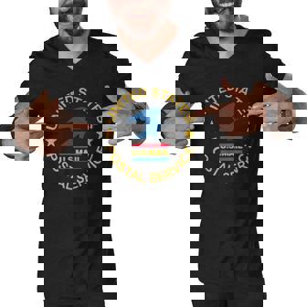 United States Postal Service Us Mail Men V-Neck Tshirt - Thegiftio