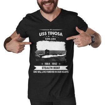 Uss Tinosa Ssn Men V-Neck Tshirt - Monsterry AU