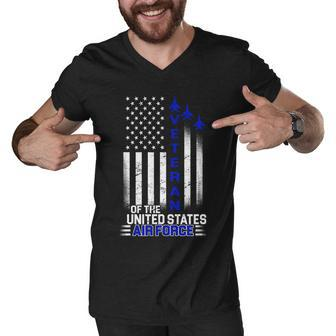 Veteran Of The United States Air Force Tshirt Men V-Neck Tshirt - Monsterry
