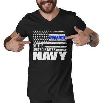 Veteran Of The United States Navy Men V-Neck Tshirt - Monsterry