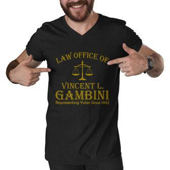 Vincent Gambini Attorney At Law Tshirt Men V-Neck Tshirt - Monsterry CA