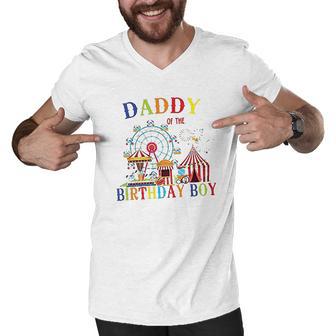 Circus Party Custom Personalized Family Birthday Son Dad Sister Mom Reunion Celebration Fair Men V-Neck Tshirt - Thegiftio UK