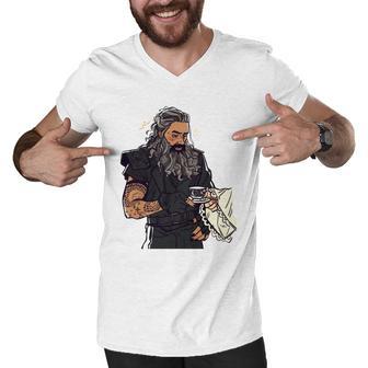 Our Flag Means Death Blackbeards Lucius Taika Waititi Men V-Neck Tshirt - Monsterry AU