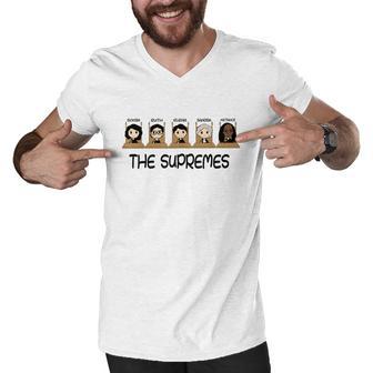 The Supremes Ketanji Brown Jackson Rbg Sotomayor Cute Tshirt Men V-Neck Tshirt - Monsterry AU