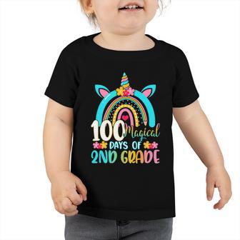 100 Magical Days Of 2Nd Grade Back To School Toddler Tshirt - Thegiftio UK
