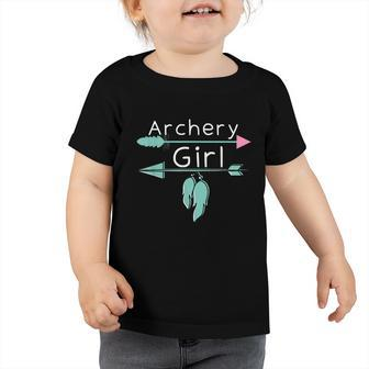 Archery Girl Funny Bow And Arrow & Archer Toddler Tshirt