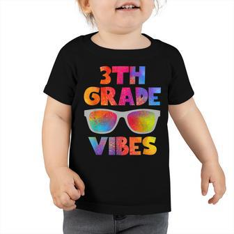 Back To School 3Rd Grade Vibes Kids Teacher Student Toddler Tshirt - Seseable