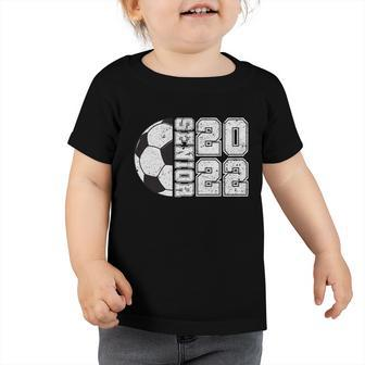 Class Of 2022 Senior Graduate Soccer Player Graduation Gift Toddler Tshirt - Monsterry