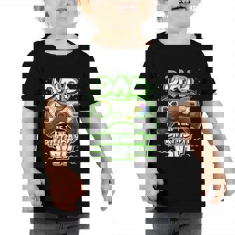 Dad Of The Birthday Boy Matching Video Gamer Birthday Party Graphic Design Printed Casual Daily Basic Toddler Tshirt - Thegiftio UK