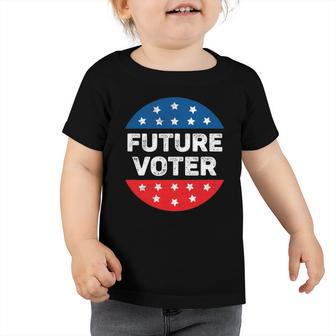 Future Voter Kids Teens Vintage 2022 Election Vote Toddler Tshirt