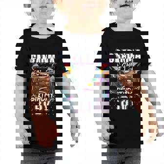 Grandma Of The Birthday Boy Gift Matching Video Game Birthday Graphic Design Printed Casual Daily Basic Toddler Tshirt - Thegiftio UK