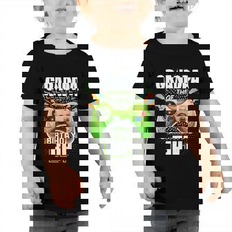 Grandpa Of The Birthday Boy Matching Video Gamer Party Graphic Design Printed Casual Daily Basic Toddler Tshirt - Thegiftio UK