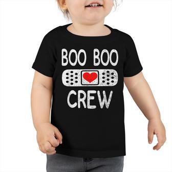 Halloween Costume For Women Boo Boo Crew Nurse Toddler Tshirt - Seseable