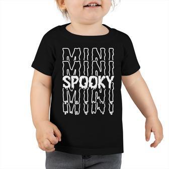Spooky Mini Halloween Mama Girls Family Matching Costume Toddler Tshirt - Seseable