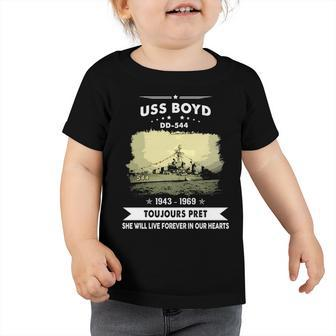 Uss Boyd Dd Toddler Tshirt - Monsterry UK