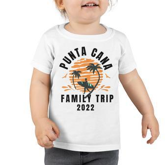 Punta Cana Family Vacation 2022 Matching Dominican Republic V3 Toddler Tshirt - Seseable