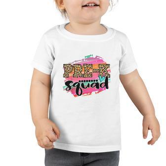 Prek Squad Leopard Funny Back To School Toddler Tshirt - Monsterry