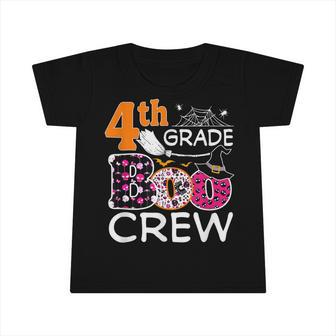4Th Grade Boo Crew Fourth Grade Teacher Students Halloween Infant Tshirt - Seseable