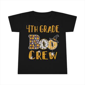 4Th Grade Boo Crew Teacher T Halloween Costume Infant Tshirt - Seseable