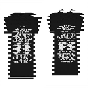 Back To School 2Nd Grade Vibes First Day Teacher Kids Infant Tshirt | Seseable FR