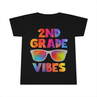 Back To School 2Nd Grade Vibes Kids Teacher Student Infant Tshirt - Seseable