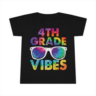 Back To School 4Th Grade Vibes First Day Teacher Infant Tshirt - Seseable