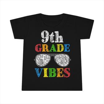 Back To School 9Th Grade Vibes | First Day Teacher Kids Infant Tshirt - Seseable