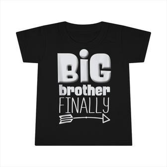 Big Brother Finally Big Bro Gamer Promoted Son Infant Tshirt - Thegiftio UK