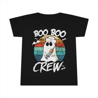 Boo Boo Crew Nurse Funny Ghost Women Halloween Nurse V2 Infant Tshirt - Seseable