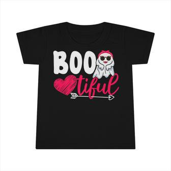 Boo-Tiful Cute Halloween Ghost Costume Boo Crew Infant Tshirt - Seseable