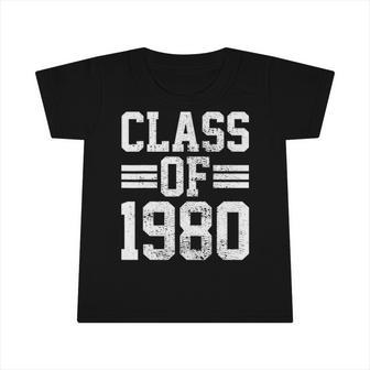 Class Of 1980 School Graduation Infant Tshirt