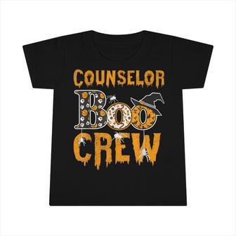 Counselor Teacher Boo Crew Halloween Counselor Teacher Infant Tshirt - Seseable