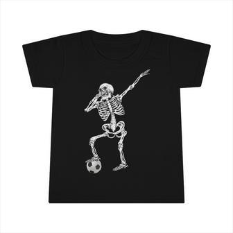 Dabbing Skeleton Soccer Halloween Costumes Boys Kids Men Infant Tshirt - Thegiftio UK
