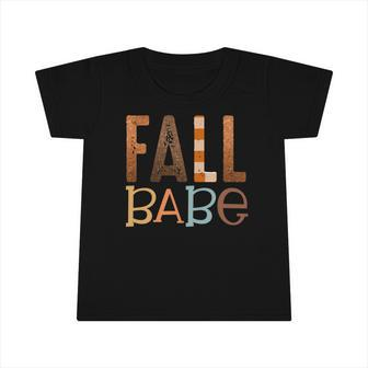 Fall Babe Present Kids Infant Tshirt - Seseable