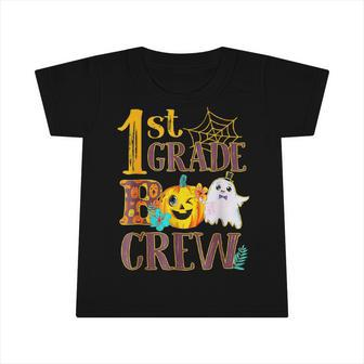 Funny 1St Grade Boo Crew Halloween Teacher Costume Infant Tshirt - Seseable