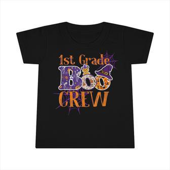 Funny 1St Grade Boo Crew Halloween Teacher Kids Costume Infant Tshirt - Seseable