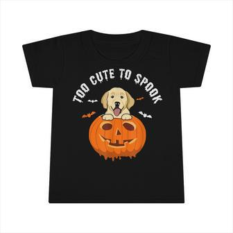 Halloween Labrador Too Cute To Spook Pumpkin Costume Infant Tshirt - Thegiftio UK