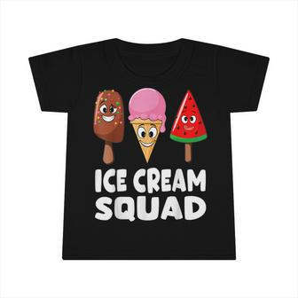 Ice Cream Squad Ice Cream Day Summer Party Family Kids Boys Infant Tshirt - Seseable