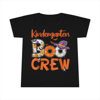 Kindergarten Boo Crew Teachers Students Halloween Costume Infant Tshirt - Seseable