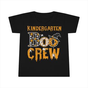 Kindergarten Teacher Boo Crew Halloween Kindergarten Teacher Infant Tshirt - Seseable