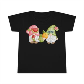 Summer Gnome For Kids With Watermelon & Pineapple - Kawaii Infant Tshirt | Seseable UK