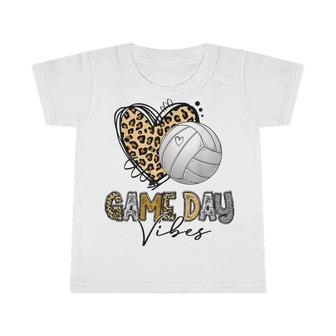 Bleached Volleyball Game Day Vibes Volleyball Mom Game Day Infant Tshirt - Thegiftio UK
