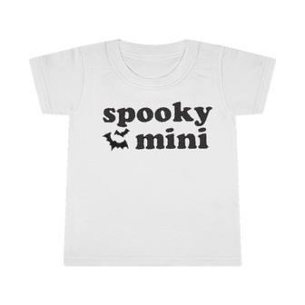 Spooky Mini Kid Halloween Present Infant Tshirt - Seseable