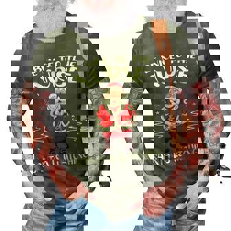 Be Nice To The Nurse Santa Is Watching Nursing Christmas 3D Print Casual Tshirt - Thegiftio