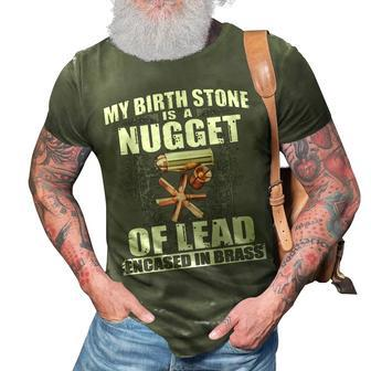 Birth Stone 3D Print Casual Tshirt - Seseable