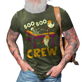 Boo Boo Crew Nurse Funny Ghost Women Halloween Nurse 3D Print Casual Tshirt - Seseable
