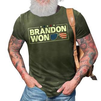 Brandon Won V3 3D Print Casual Tshirt - Seseable